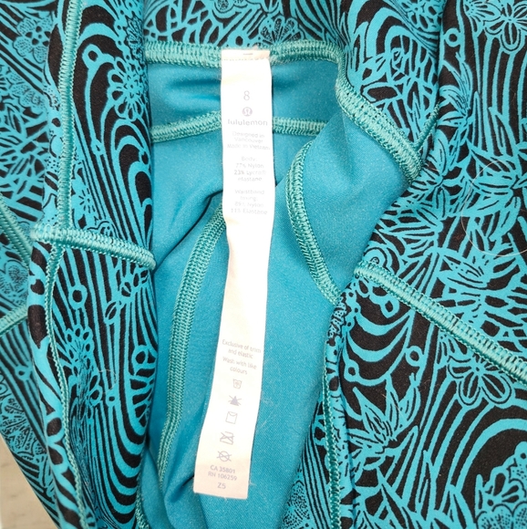 Womens Lululemon in movement cropped leggings - Picture 5 of 8